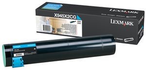 lexmark x945x2cg - toner cyan x940 / x945 - longue durée