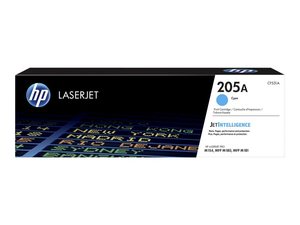 hp cf531a - toner cyan laserjet pro m180 m181 (205a) - 900 pages