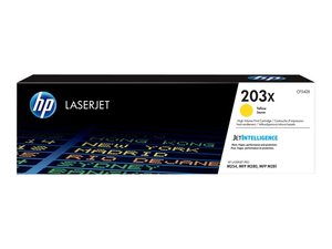 hp cf542x - toner jaune laserjet pro m254 m280 m281 (203a) - 2500 pages