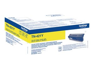 brother tn-421y - toner jaune dcp-l8410 l8250 l8360 / mfc-l8690 l8900 - 1800p