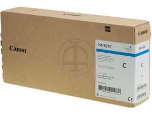 canon 9822b001 - cartouche d'encre cyan  pfi 707c toner cyan - 700ml