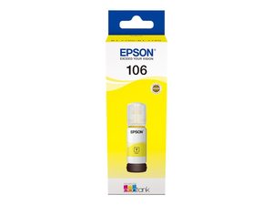 epson c13t00r440 - cartouche d'encre jaune t106 ecotank et-7700 et-7750