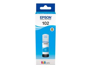epson c13t03r240 - cartouche d'encre cyan t102 ecotank et-5750 et-3750 et-4750