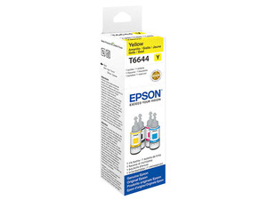 epson c13t664440 - cartouche d'encre jaune eco tank et-2500 et-4500 -  6500pages