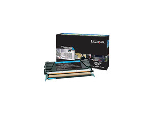 lexmark x748h1cg - toner cyan x748 - lrp - 10.000 pages