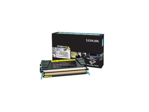 lexmark x748h1yg - toner jaune x748 - lrp - 10.0000 pages