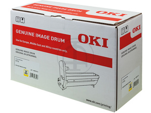 oki 46507413 - tambour jaune c712 - 30000 pages