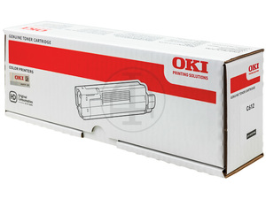 oki 46507508 - toner noir c612 - 8000 pages