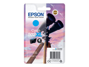epson c13t02w240 - cartouche d'encre 502xl cyan jumelle xp-5100 xp-5105 wf-2860