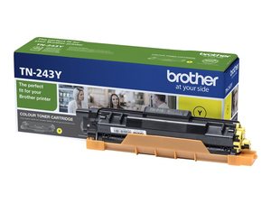 brother tn243y - toner jaune dcp-l3510 hl-l3270/l3290 mfc-l3710/30/50 - 1000p