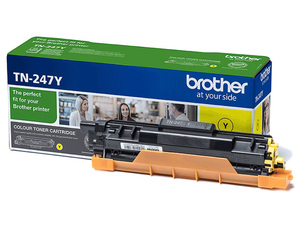 brother tn247y - toner jaune dcp-l3510 hl-l3270/l3290 mfc-l3710/30/50 - 2300p