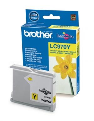 brother lc970 y - cartouche jaune dcp135c /dcp150c /dcp153c /mfc235c /mfc260c