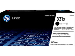 hp w1331x - toner noir laserjet 408 432 (331x) longue duree 15000pages
