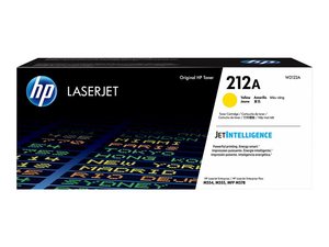 hp w2122a - toner jaune laserjet m554 m555 m578 (212a) - 4500pages