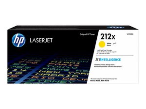 hp w2122x - toner jaune laserjet m554 m555 m578 (212x) - 10000pages