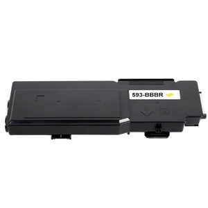 ecolight - toner compatible dell c2660dn/c2665dn jaune 4.000pages