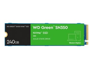 western digital - ssd interne wd green sn350 nvme 240go m.2 2280 pcie 3.0 x4
