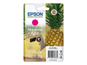 epson t10g340 - cartouche d'encre magenta n° 604 ananas - 130 pages