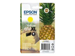 epson t10h440 - cartouche d'encre jaune n° 604xl ananas - 350 pages