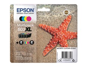 epson t03a640 - cartouche encre 4 couleurs - etoile de mer 