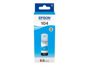 epson t00p2 - cartouche d'encre cyan n° 104 - 65ml -  ecotank et-14100 1810...