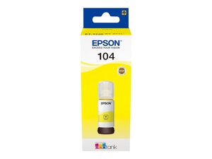 epson t00p4 - cartouche d'encre jaune n° 104 - 65ml - ecotank et-14100 1810...