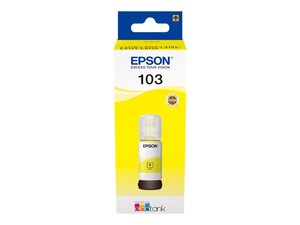 epson t00s4 - cartouche d'encre jaune t103 - ecotank l3150 l3151 l5190