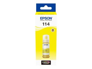 epson t07b4 - cartouche d'ence jaune t114 - et-8500 et-8550 70ml