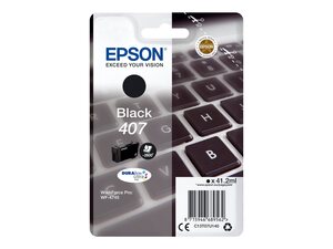 epson t07u1 - cartouche d'encre noire n° 407 - l 41.2ml - wf-4745