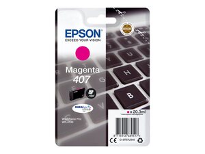 epson t07u3 - cartouche d'encre magenta n° 407 - l 20.2ml - wf-4745