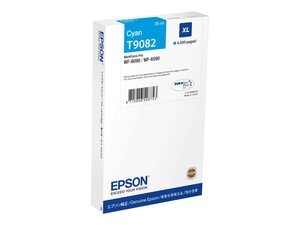 epson t908240 - cartouche d'encre cyan wf-6090 wf-6590 - xl
