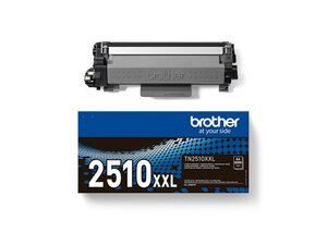 brother tn2510xxl kit toner 5000 pages