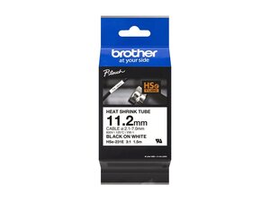 ruban thermorétractable brother hse-231e (1,12 cm x 1,5 m) n/b