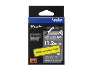ruban thermorétractable brother hse-631e (1,12 cm x 1,5 m) n/j
