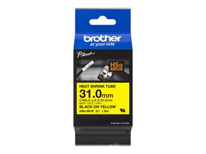 ruban thermorétractable brother hse-661e (3,1 cm x 1,5 m) n/j