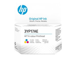 hp 3yp17a - tête d'impression 3 couleurs - smart tank 670 - 675