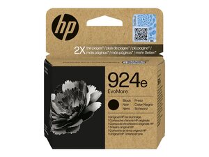 hp 4k0v0n - cartouche d'encre noire n° 924e evomore - 1000pages
