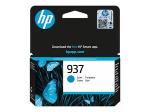 hp 4s6w2n - cartouche d'encre cyan n° 937 - 800p