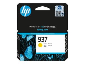 hp 4s6w4n - cartouche d'encre jaune n° 937 - 800p