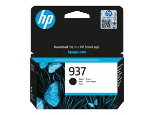 hp 4s6w5n - cartouche d'encre noire n° 937 - 1250p
