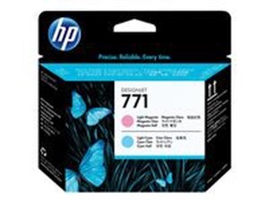 hp ce019a -tête d'impression magenta/cyan clair n° 771 - z6200 z6600 z6800