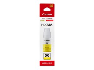 canon 3405c001 - cartouche d'encre jaune gi-50 g5050, g6050, g7050, gm205