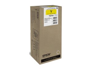 epson t9744 - cartouche d'encre jaune wf-c869 - xxl 84000pages