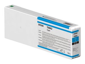 epson t55k2 - cartouche d'encre cyan sc-p6000 p7000 p8000 p9000 - 700ml 