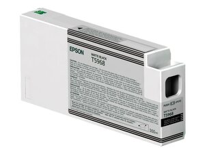 epson t5968 - cartouche encre noire mat - stylus pro 7700/7900/9700/9900 350ml