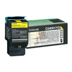 lexmark c540h1yg  - toner jaune c540/c543/c544/c546/x543/x544/x546/x548 - 2000p