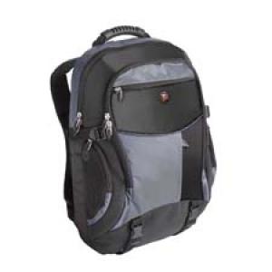 tcb001eu targus xs backpack - sac à dos pour ordinateur portable 17 noir/bleu