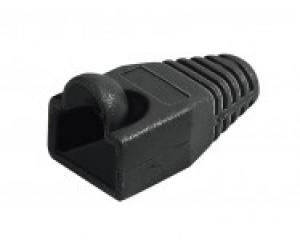 manchons pour rj-45 - 6.0mm - noir (x10)