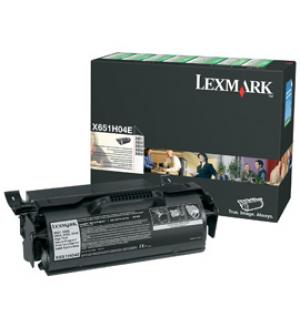 lexmark x651h04e - toner x651 / x652 / x654 / x656 / x658 (lrp) - longue durée 