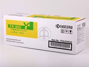 kyocera tk865y - toner jaune taskalfa 250ci / 300ci